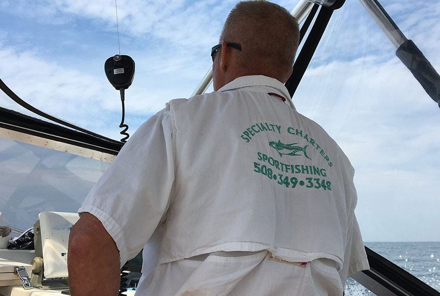 Captain jerre Austin Charter Fishing Captain Wellfleet